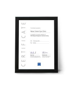 ZEISS Myopia Management Certiﬁcate