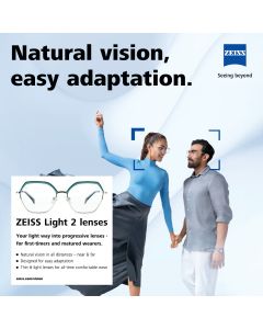 ZEISS Light 2 lenses - Men & Women