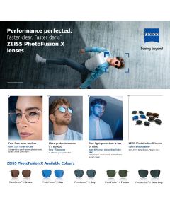 ZEISS PhotoFusion X Colours & Features